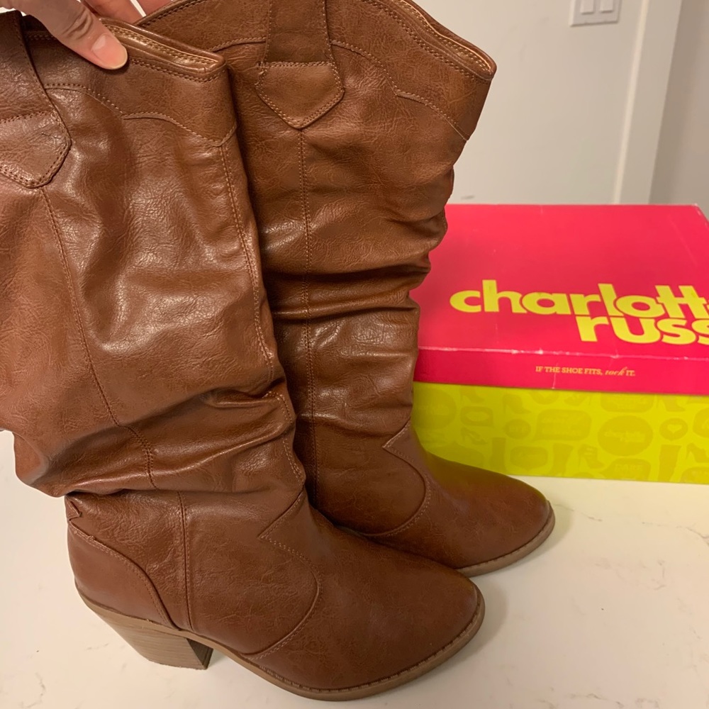 Below the Knees Woman Cow Girl Boots 🚫Sold🚫